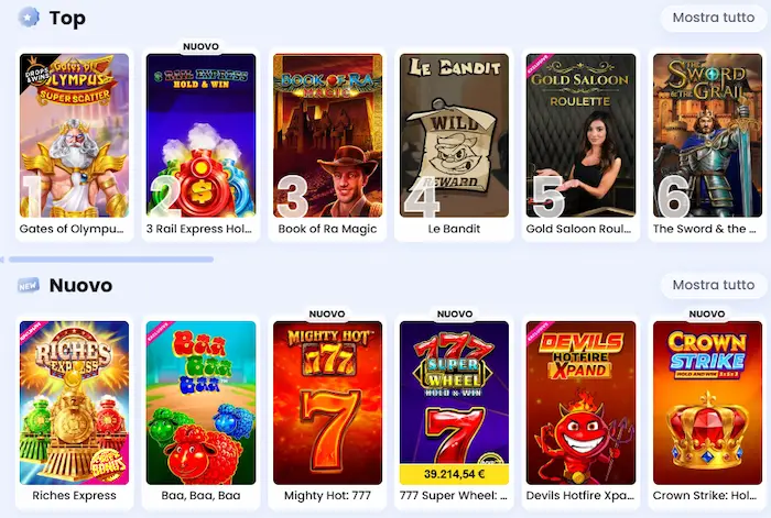 Casinolab Casino giochi